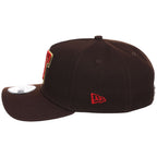 Texas Rangers MLB Burnt Wood FASHION CORE New Era 9FORTY A-Frame