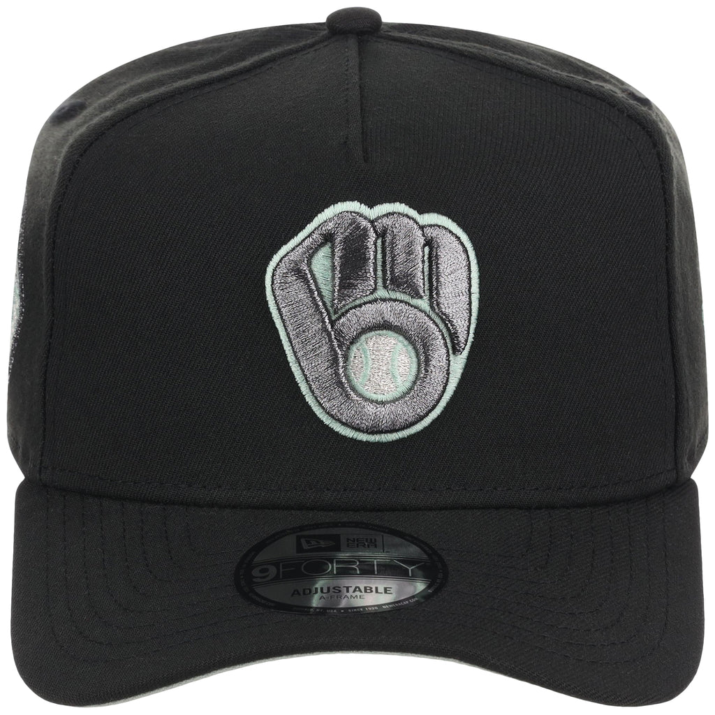 Milwaukee Brewers MLB Alpine Snow New Era 9FORTY A-Frame