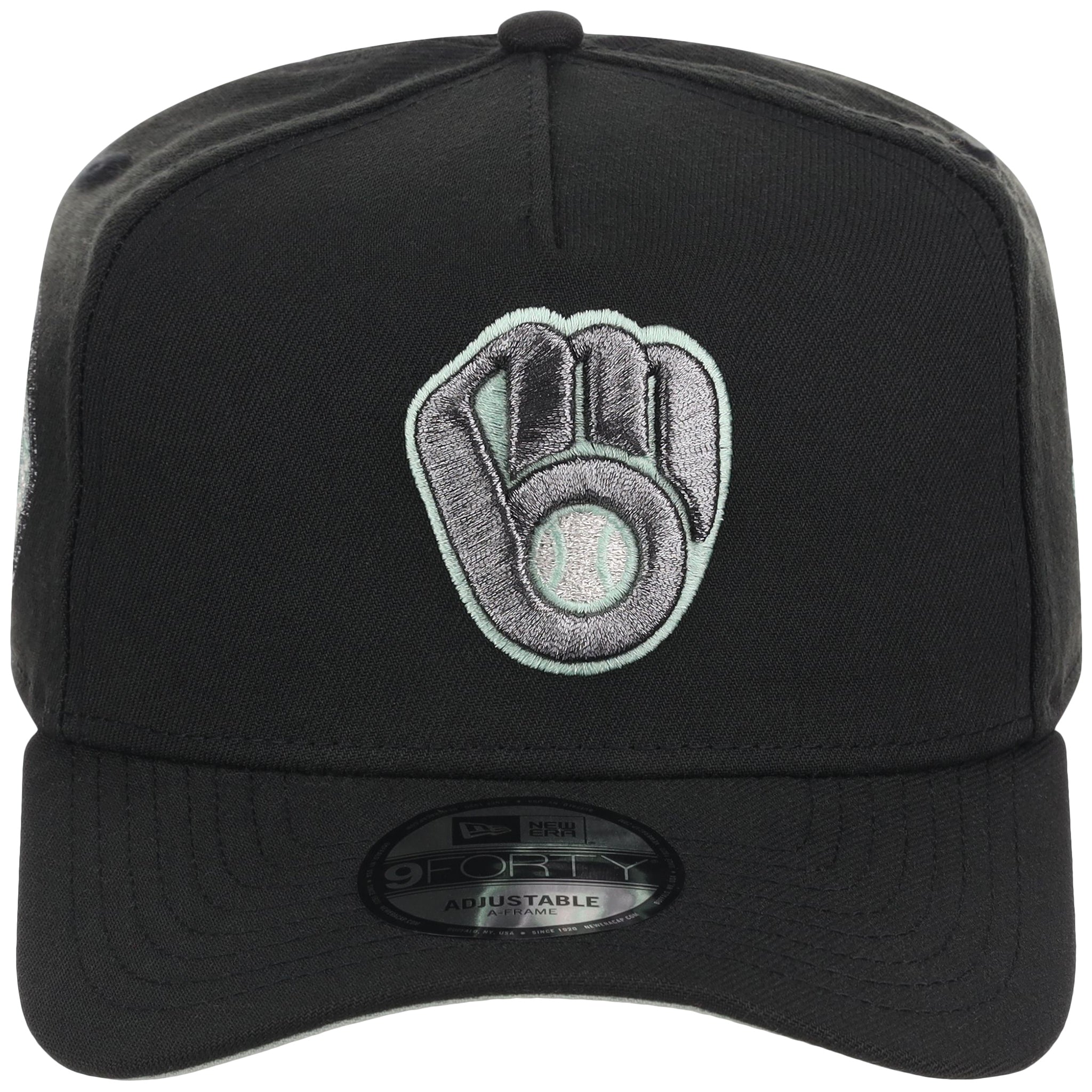 Milwaukee Brewers MLB Alpine Snow New Era 9FORTY A-Frame