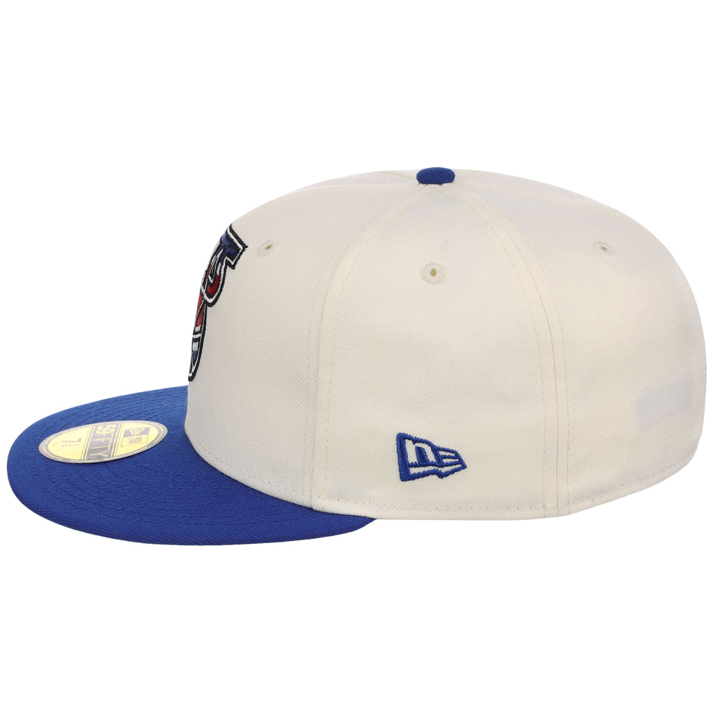 New Jersey Nets NBA Chrome OTC New Era 59FIFTY (Chrome/Royal)