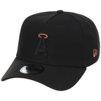 Anaheim Angels MLB Black x Rust FASHION CORE New Era 9FORTY A-Frame