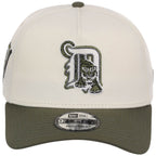 Detroit Tigers MLB Chrome Olive New Era 9FORTY