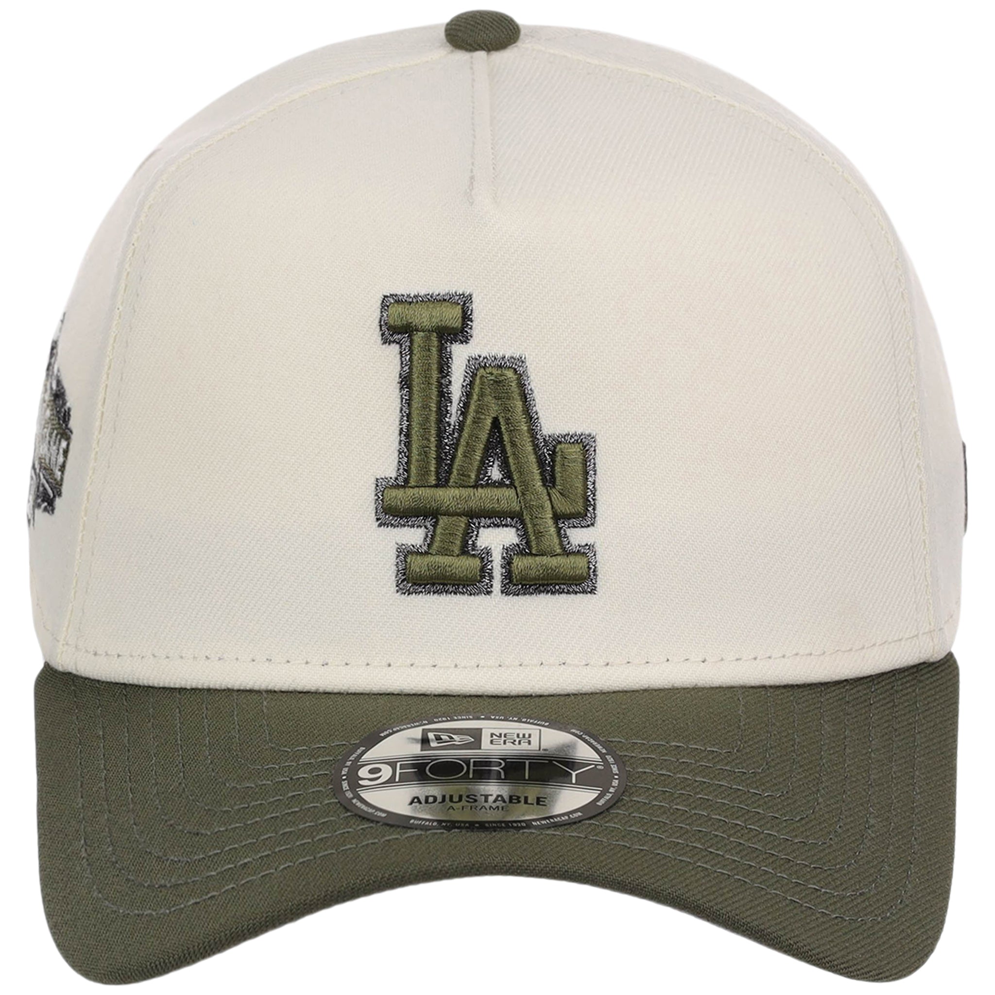 Los Angeles Dodgers MLB Chrome Olive New Era 9FORTY