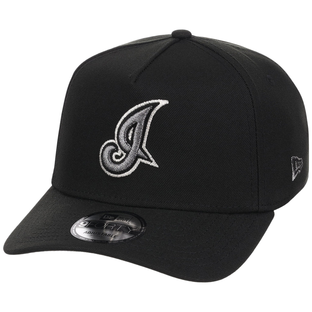Cleveland Indians MLB Liquid Titanium New Era 9FORTY A-Frame