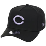 Cincinnati Reds MLB Black x Lavender FASHION CORE New Era 9FORTY A-Frame