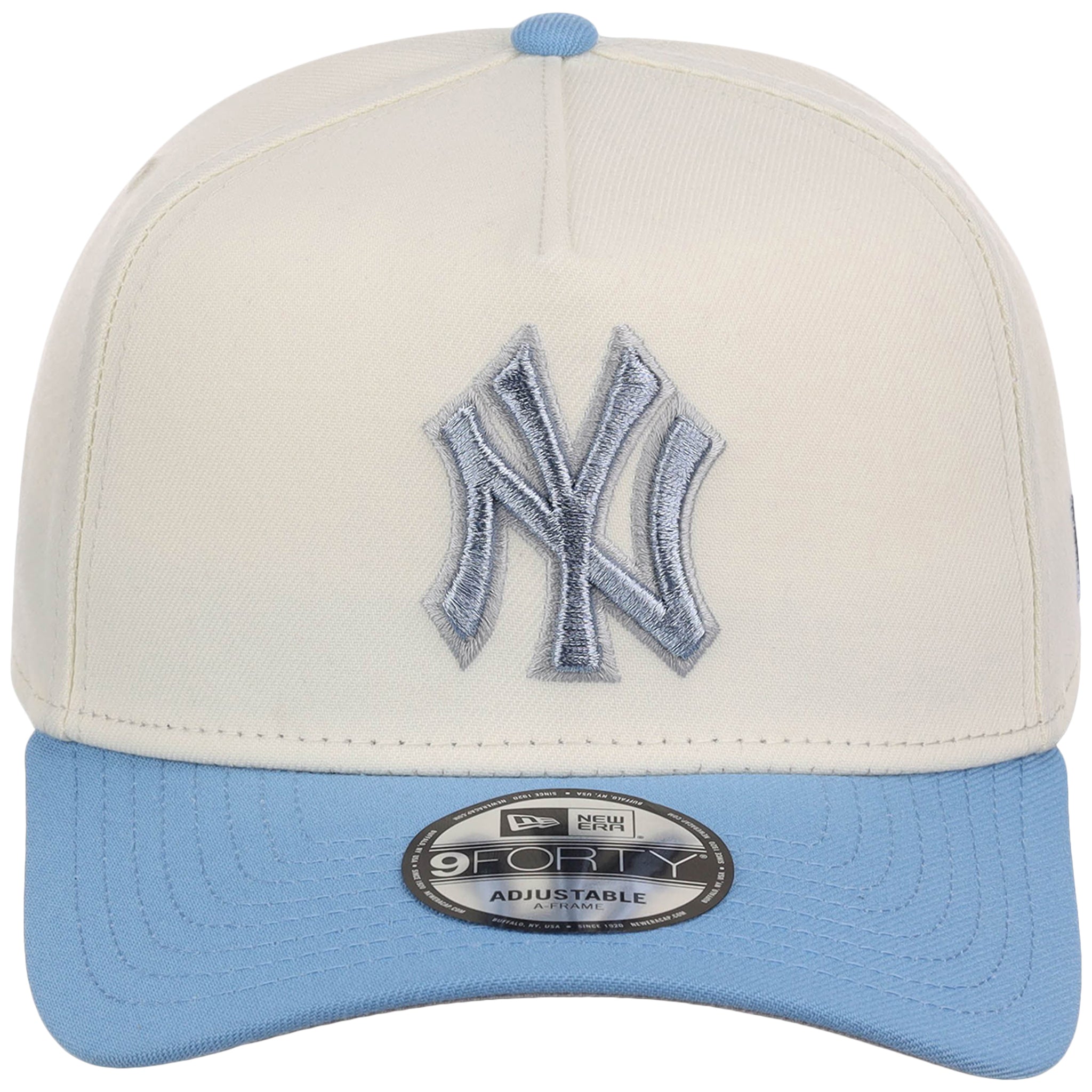 New York Yankees MLB Chrome x Sky FASHION CORE New Era 9FORTY A-Frame