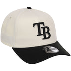 Tampa Bay Rays MLB Chrome x Black FASHION CORE New Era 9FORTY A-Frame