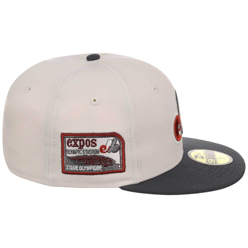 Montreal Expos MLB Cream x Graphite New Era 59FIFTY – 3