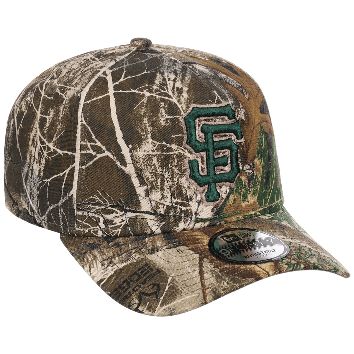 San Francisco Giants MLB Realtree FASHION CORE New Era 9FORTY A-Frame