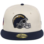 Los Angeles Chargers NFL Chrome OTC New Era 59FIFTY