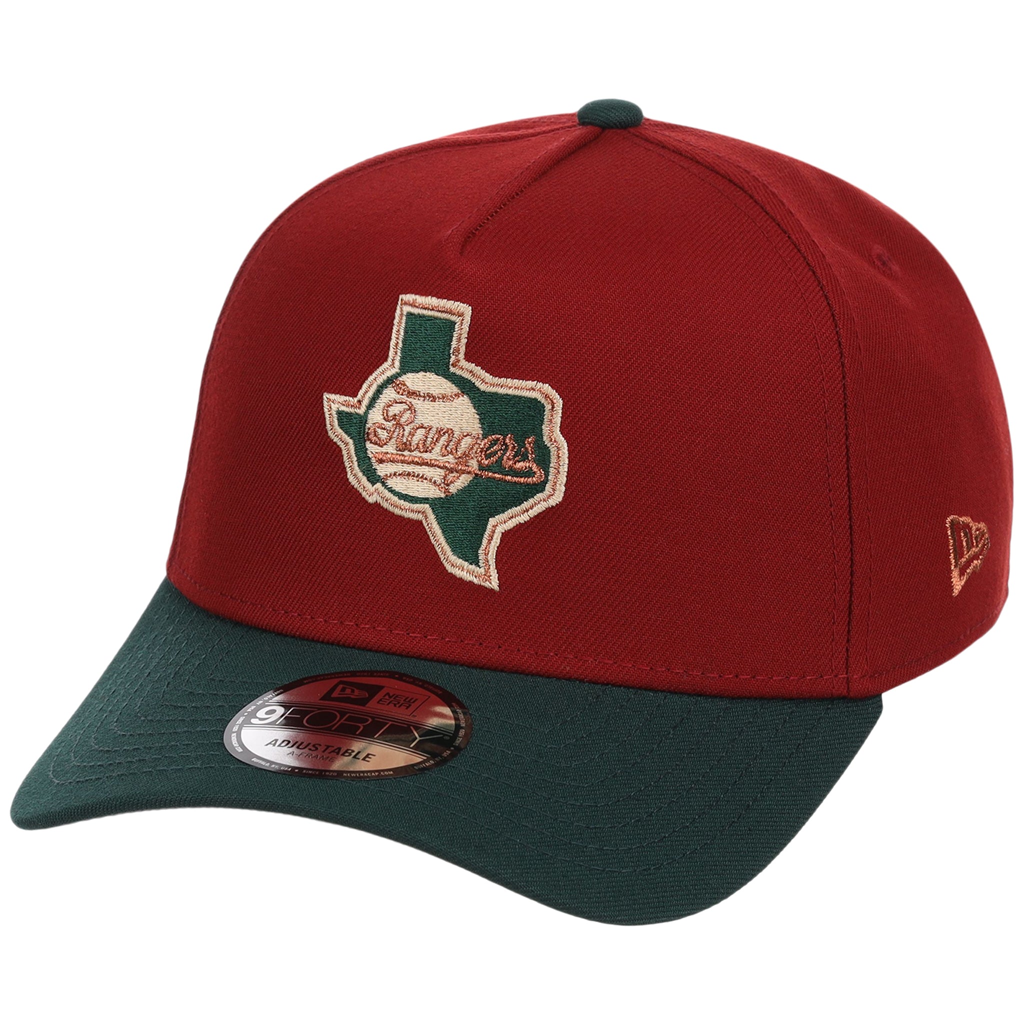 Texas Rangers MLB Terra Verde New Era 9FORTY