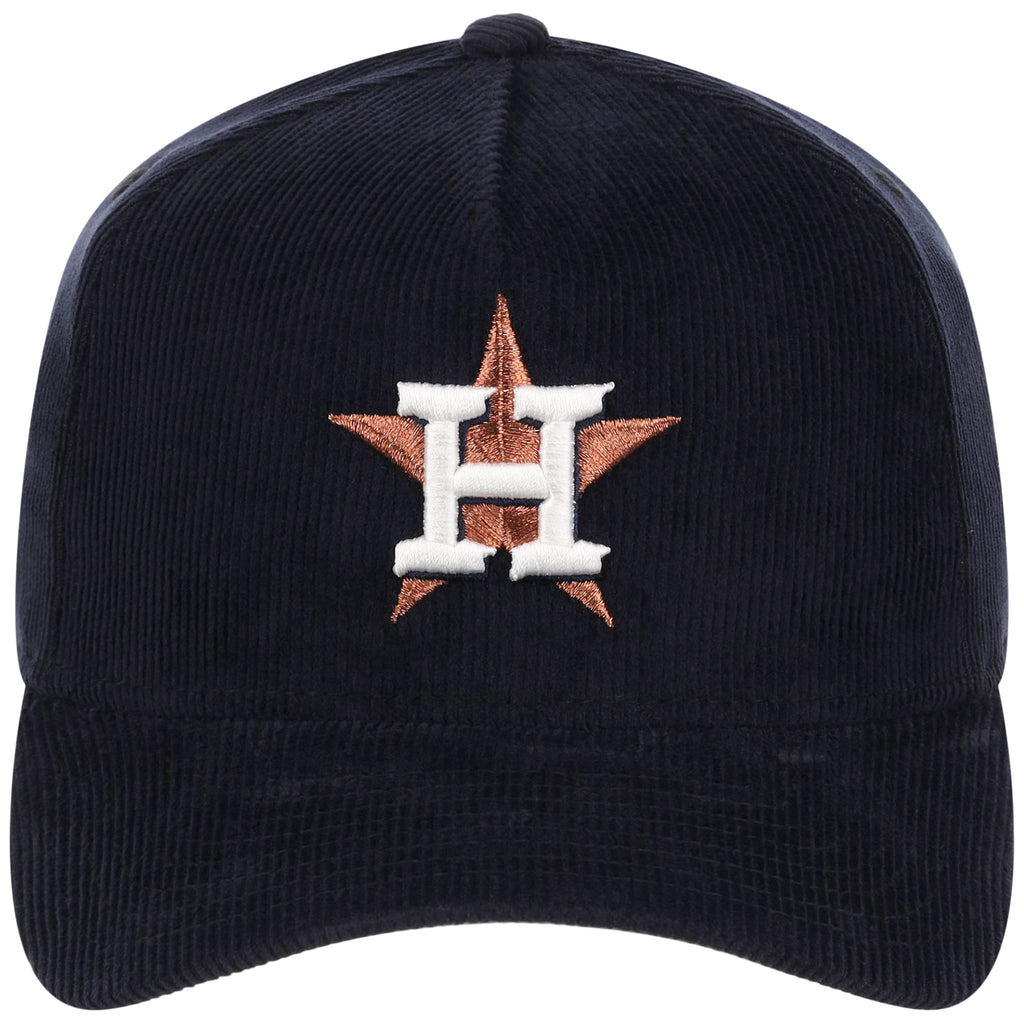 Houston Astros MLB Navy Cord FASHION CORE New Era 9FORTY A-Frame