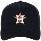 Houston Astros MLB Navy Cord FASHION CORE New Era 9FORTY A-Frame