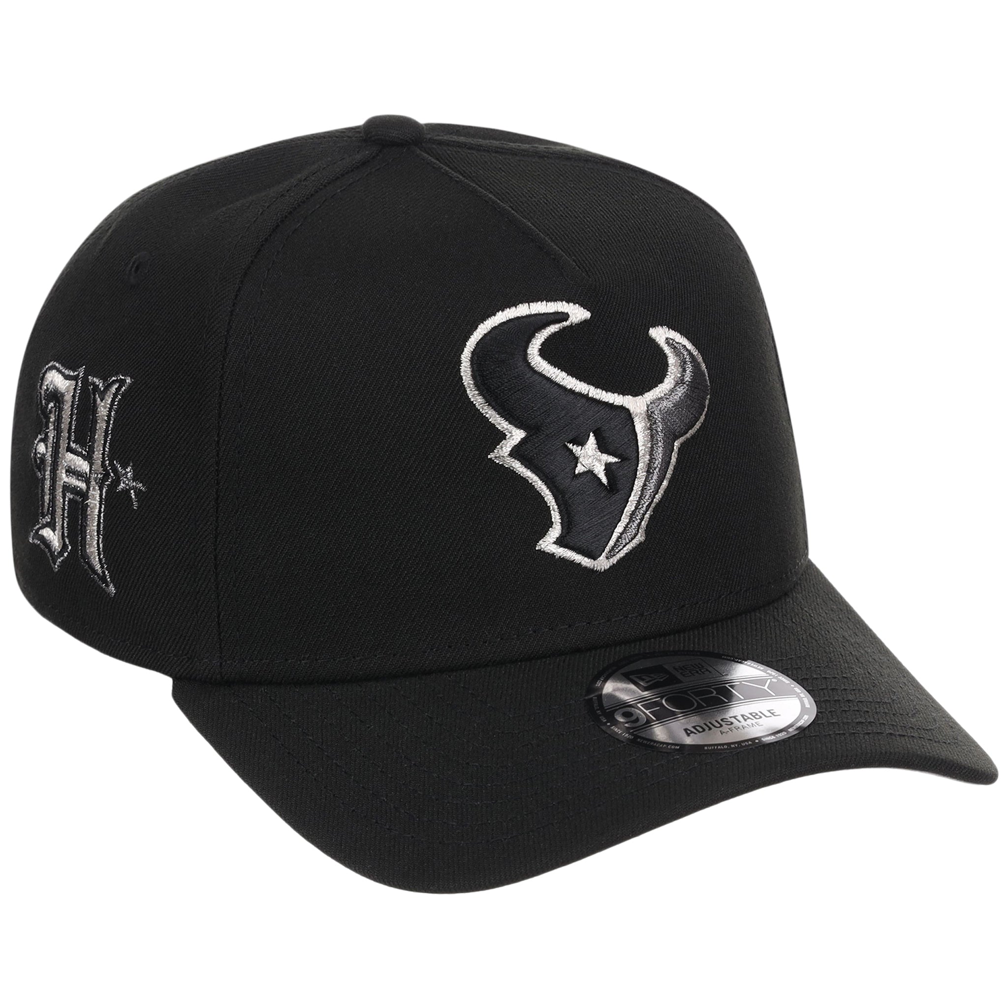 Houston Texans NFL Liquid Titanium New Era 9FORTY