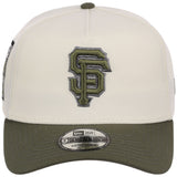 San Francisco Giants MLB Chrome Olive New Era 9FORTY