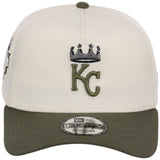 Kansas City Royals MLB Chrome Olive New Era 9FORTY