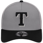 Texas Rangers MLB Gray x Black FASHION CORE New Era 9FORTY A-Frame