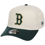 Boston Red Sox MLB Chrome x Dark Green FASHION CORE New Era 9FORTY A-Frame