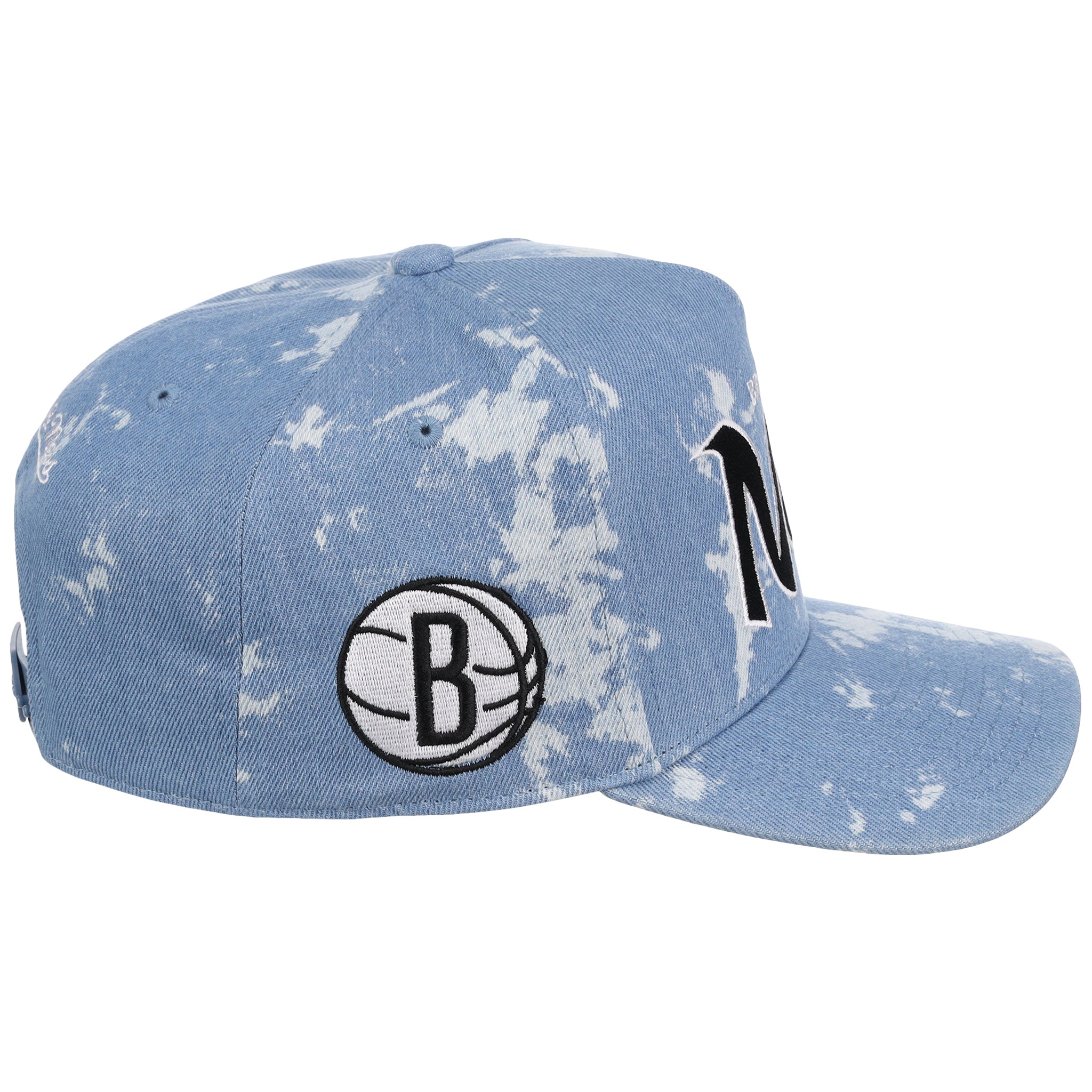 Brooklyn Nets NBA Acid Wash Mitchell & Ness Pro Pinch