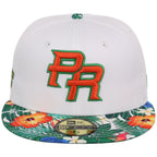 Puerto Rico Crown the Country New Era 59FIFTY (White/Floral)