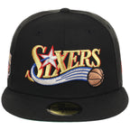 Philadelphia 76Ers NBA Black Dome New Era 59FIFTY