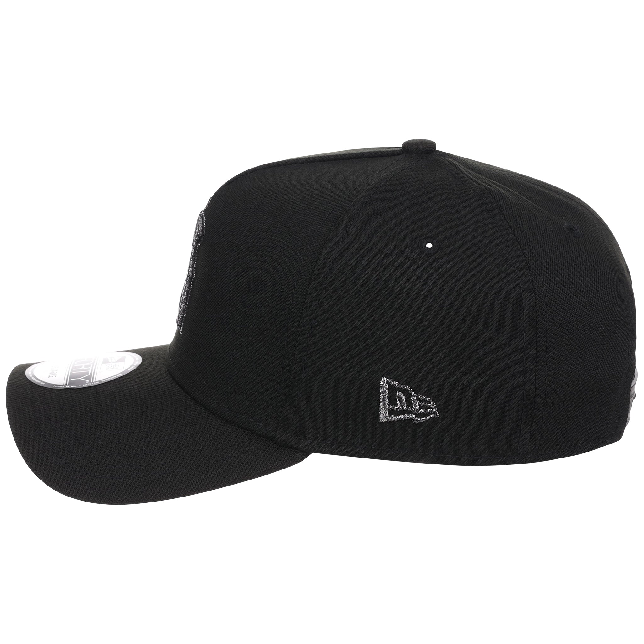 Anaheim Angels MLB Black x Pewter FASHION CORE New Era 9FORTY A-Frame