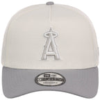 Anaheim Angels MLB Chrome x Gray FASHION CORE New Era 9FORTY A-Frame