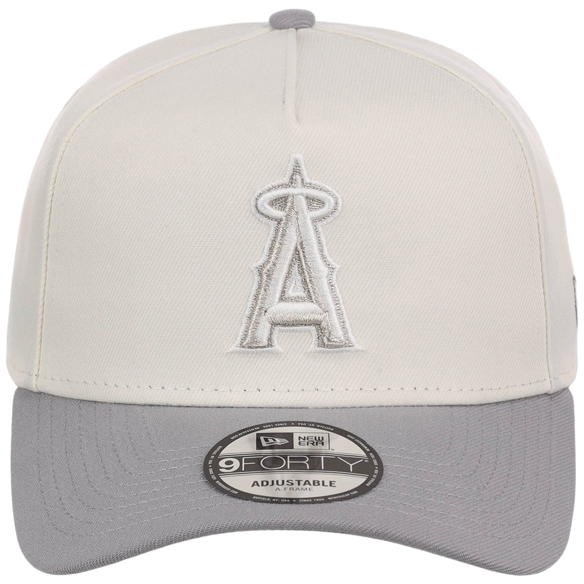 Anaheim Angels MLB Chrome x Gray FASHION CORE New Era 9FORTY A-Frame