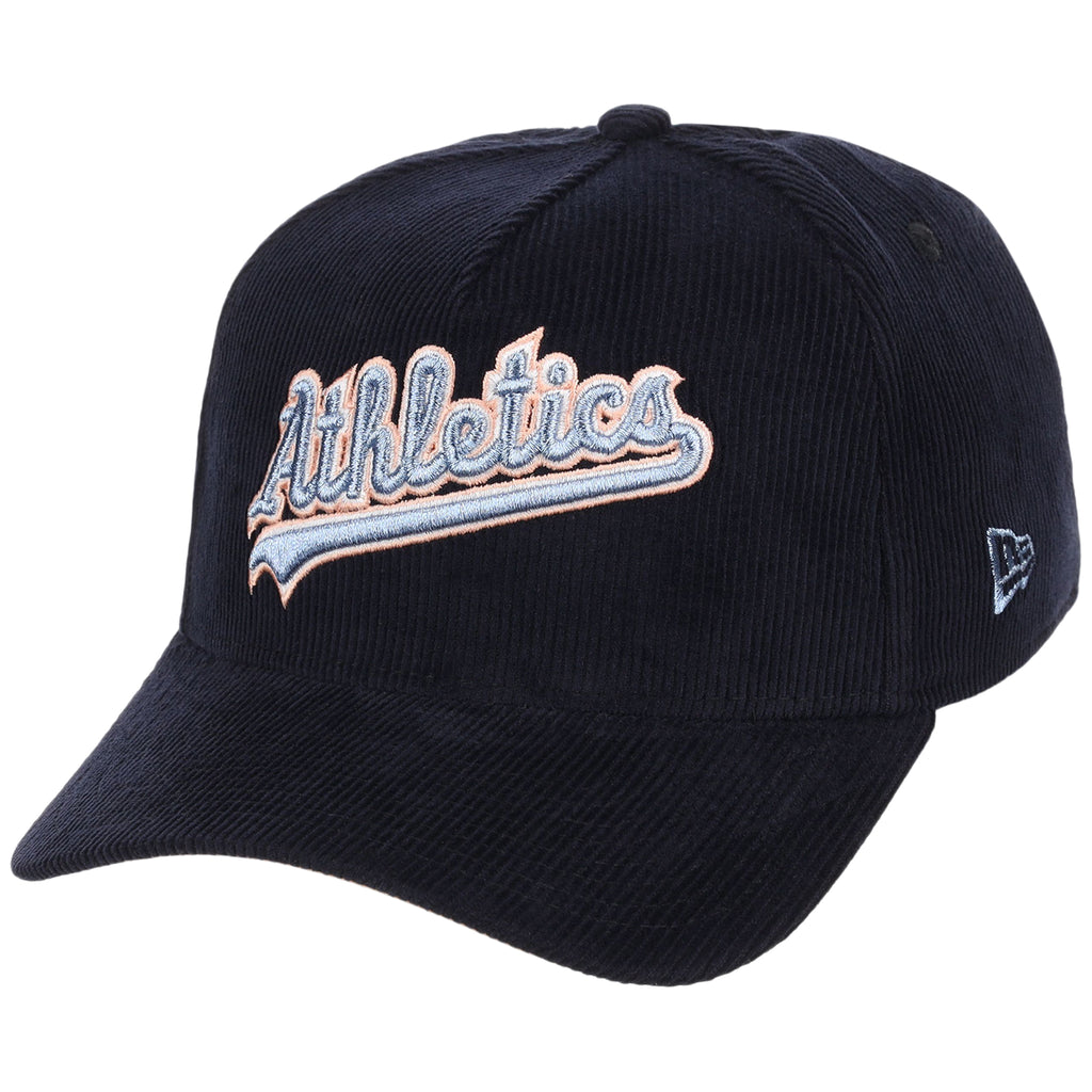 Oakland Athletics MLB Peach Ice Navy Cord New Era 9FORTY A-Frame – 4