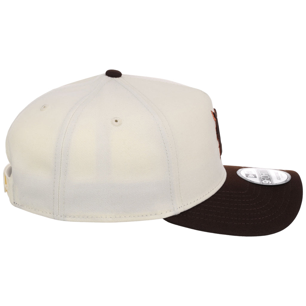 Detroit Tigers MLB Chrome x Burnt Wood FASHION CORE New Era 9FORTY A-Frame