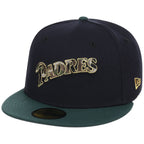 San Diego Padres Variety Pack New Era 59FIFTY (Navy/Dark Green) – 4