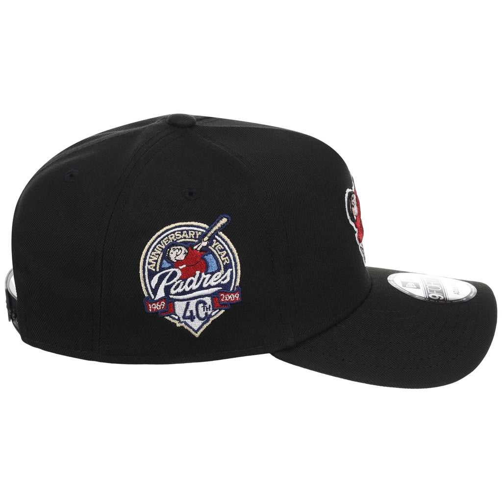 San Diego Padres MLB Black Dome New Era 9FORTY A-Frame