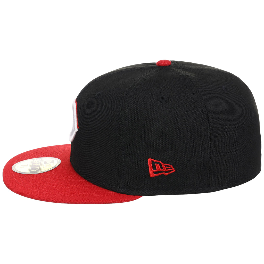 Cincinnati Reds MLB Flipmode 2.0 New Era 59FIFTY (Black/Red/Gray)