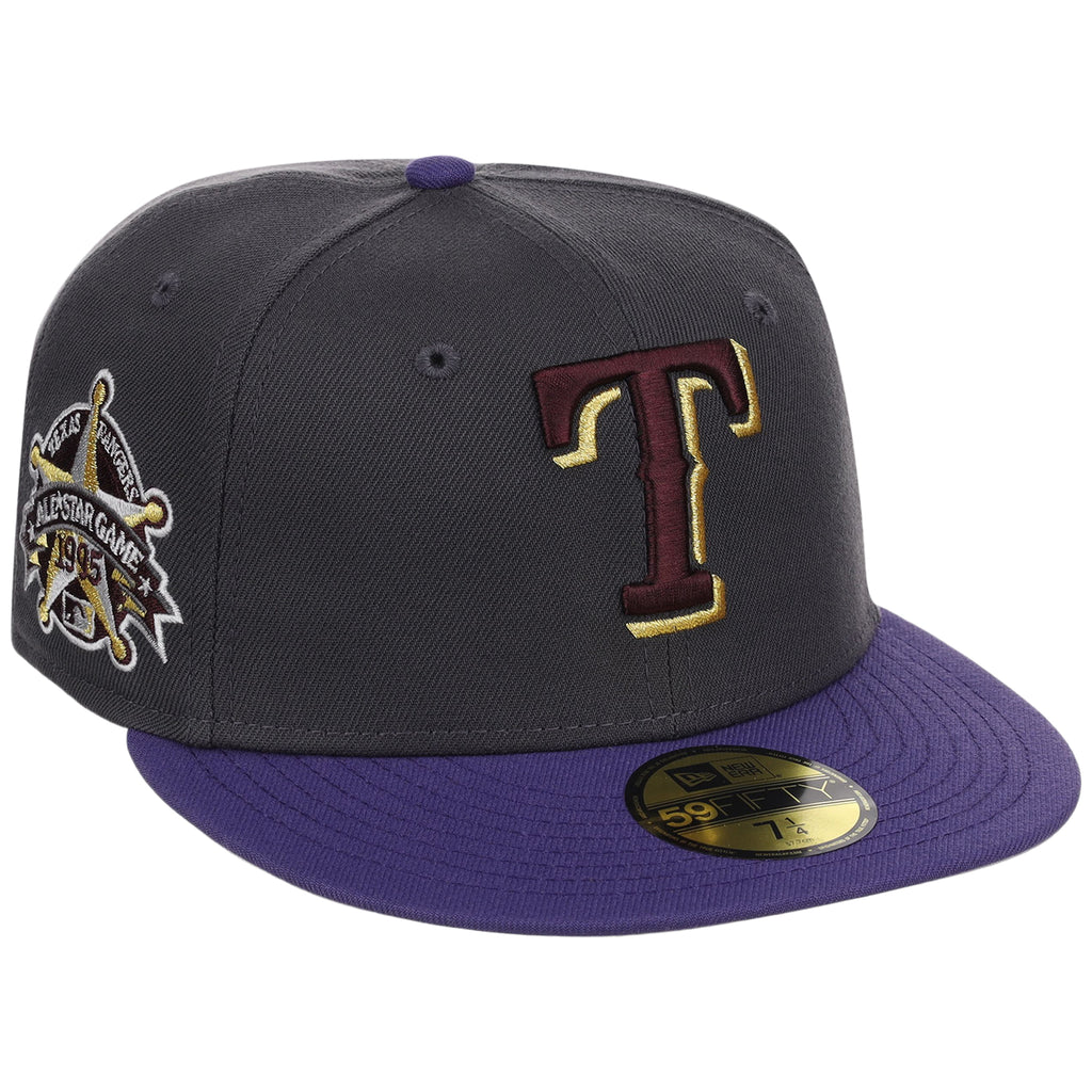 Texas Rangers MLB Midnight Orchid New Era 59FIFTY