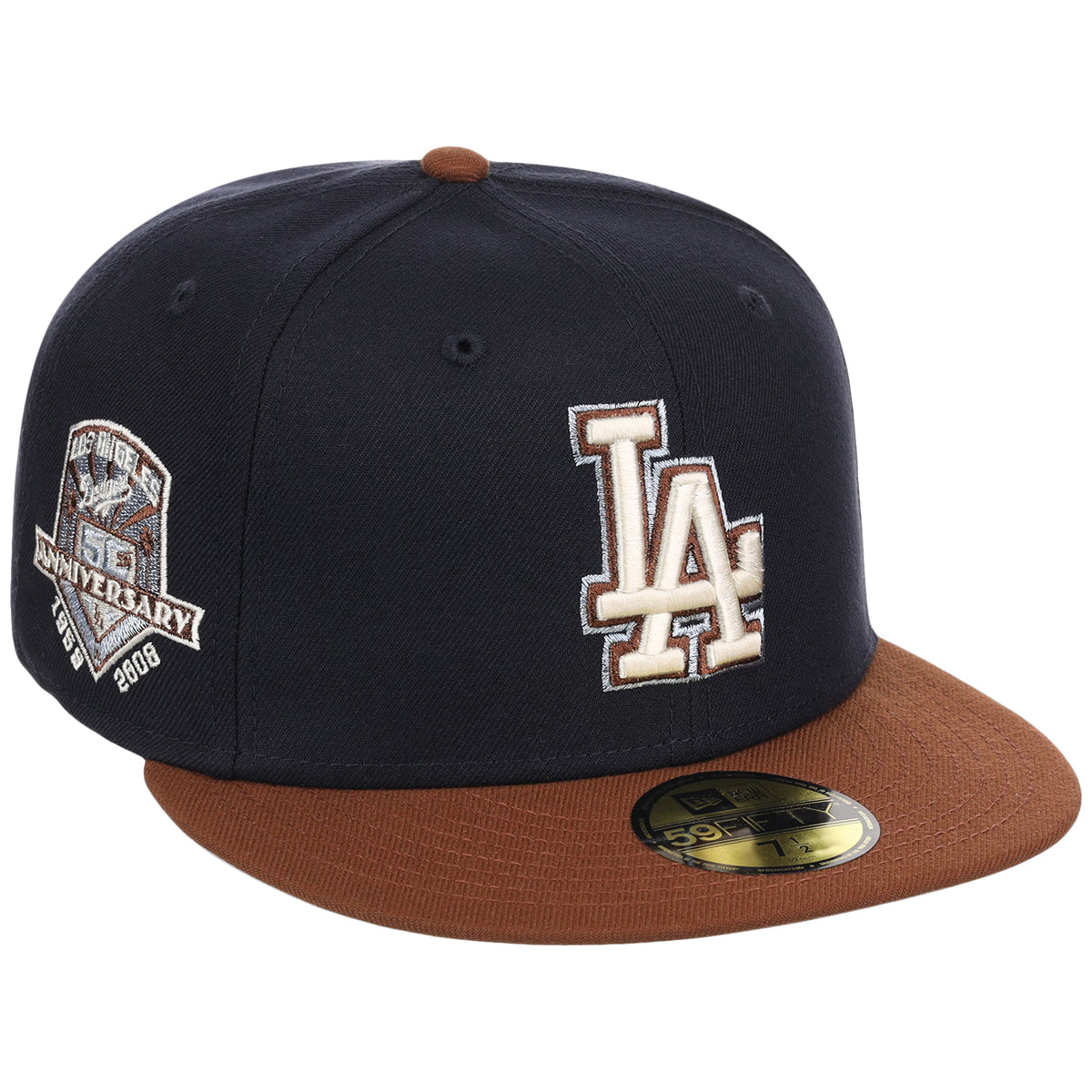 Los Angeles Dodgers MLB Navy Auburn New Era 59FIFTY