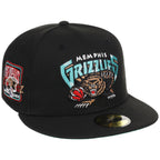 Memphis Grizzlies NBA Black Dome New Era 59FIFTY