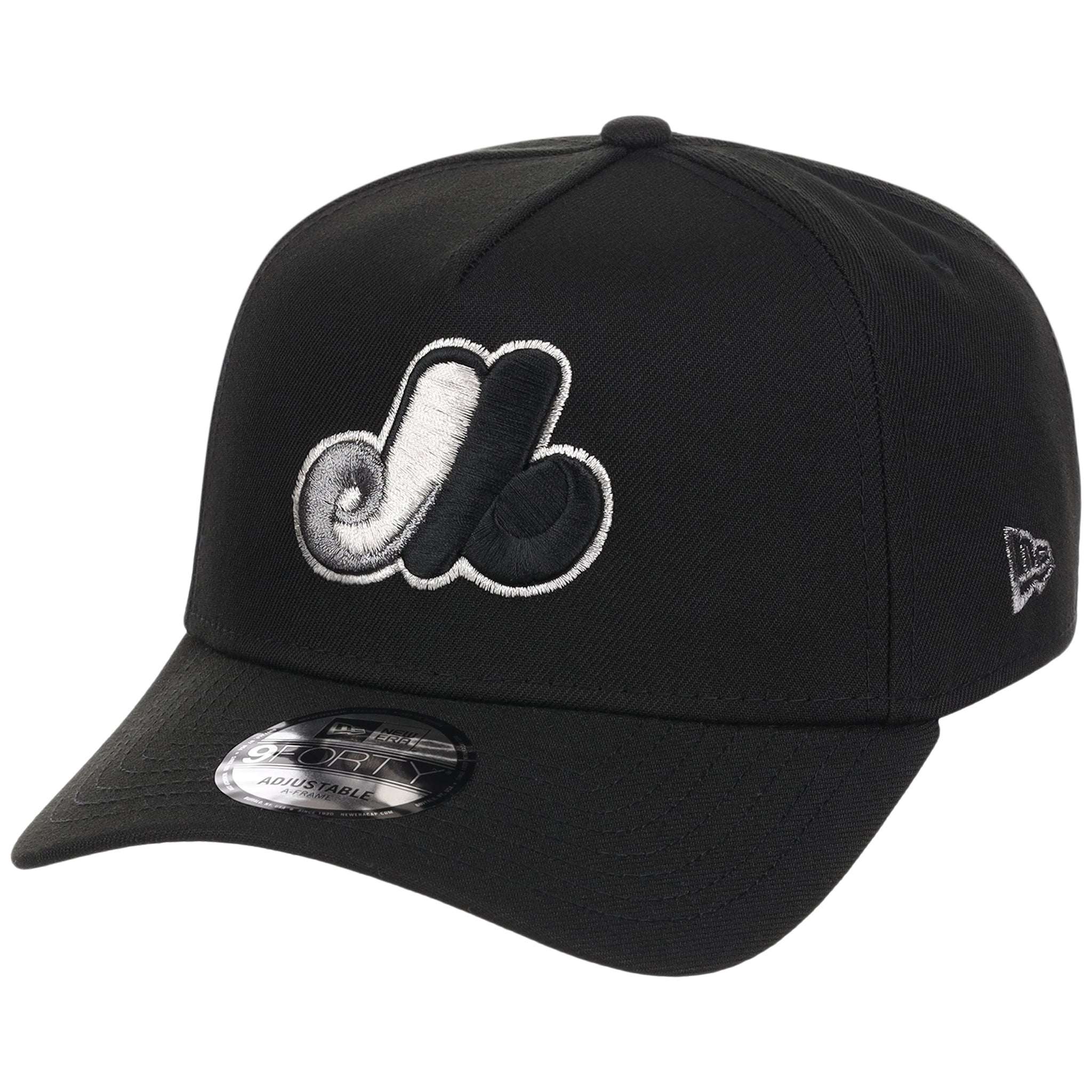 Montreal Expos MLB Liquid Titanium New Era 9FORTY A-Frame