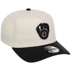 Milwaukee Brewers MLB Chrome x Black FASHION CORE New Era 9FORTY A-Frame