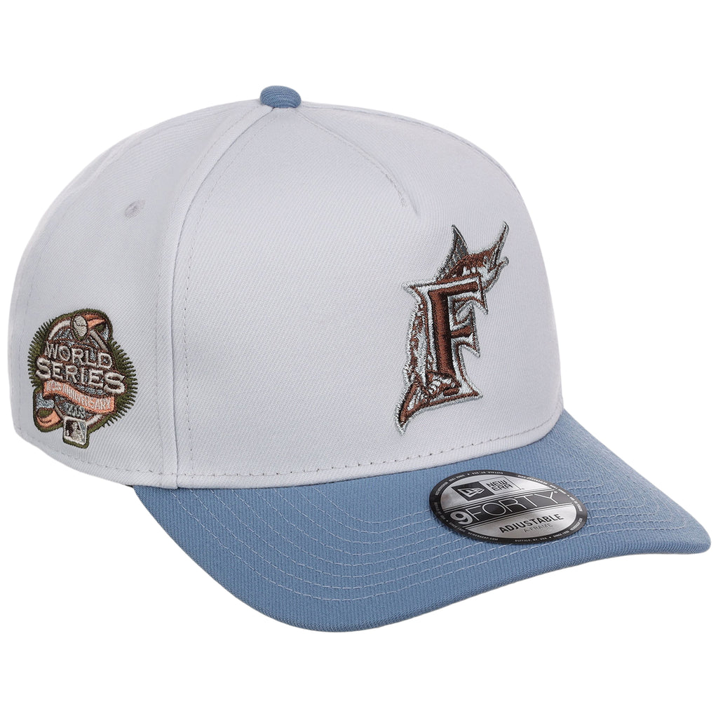 Florida Marlins MLB Faded Spur New Era 9FORTY A-Frame