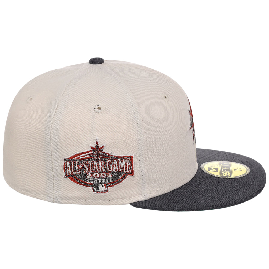 Seattle Mariners MLB Cream x Graphite New Era 59FIFTY – 3
