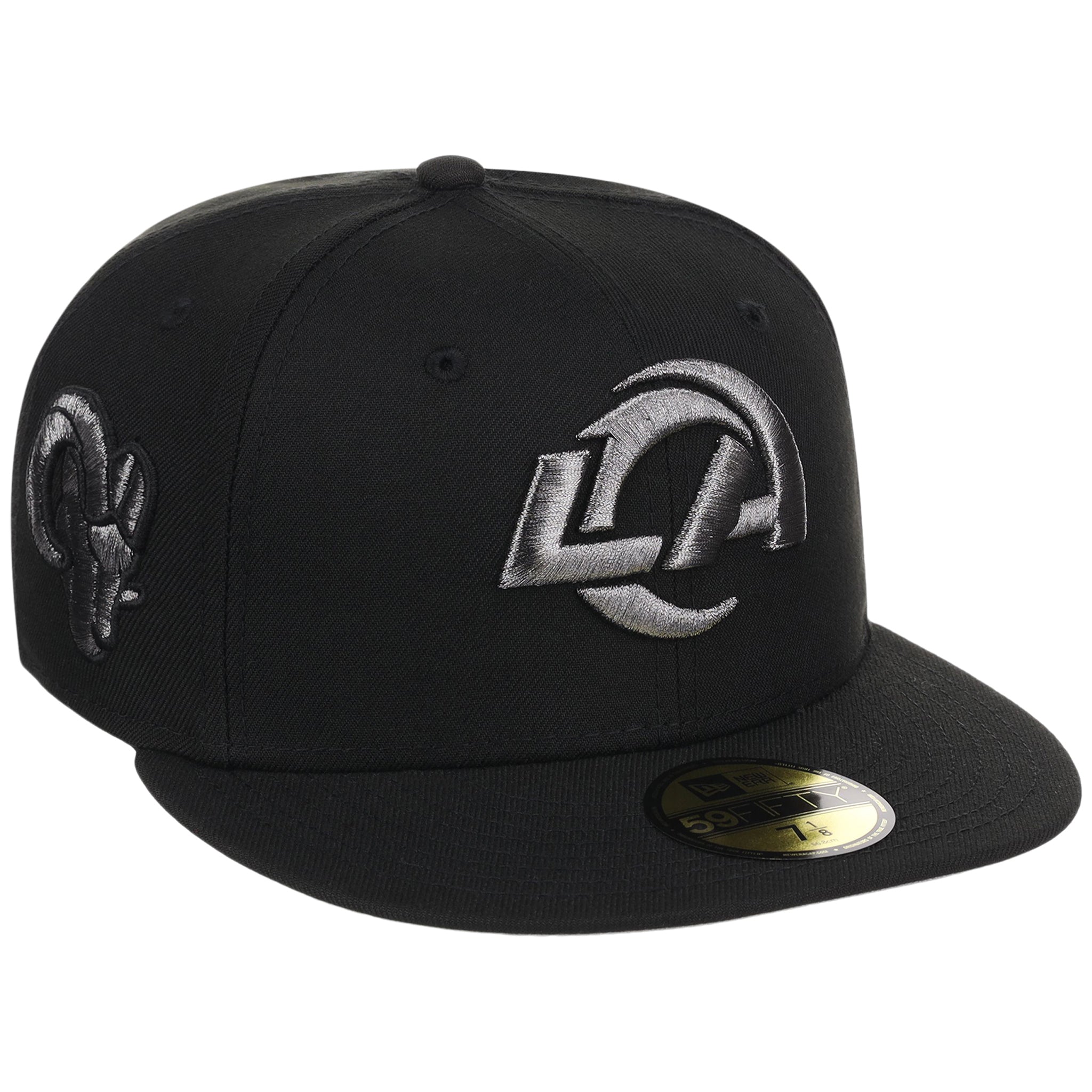 Los Angeles Rams NFL Liquid Titanium New Era 59FIFTY
