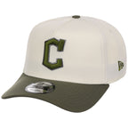 Cleveland Guardians MLB Chrome Olive New Era 9FORTY