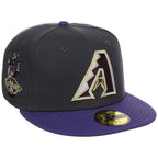 Arizona Diamondbacks MLB Midnight Orchid New Era 59FIFTY