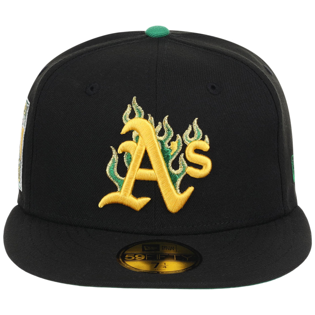 Oakland Athletics MLB Playing with Fire New Era 59FIFTY