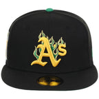 Oakland Athletics MLB Playing with Fire New Era 59FIFTY