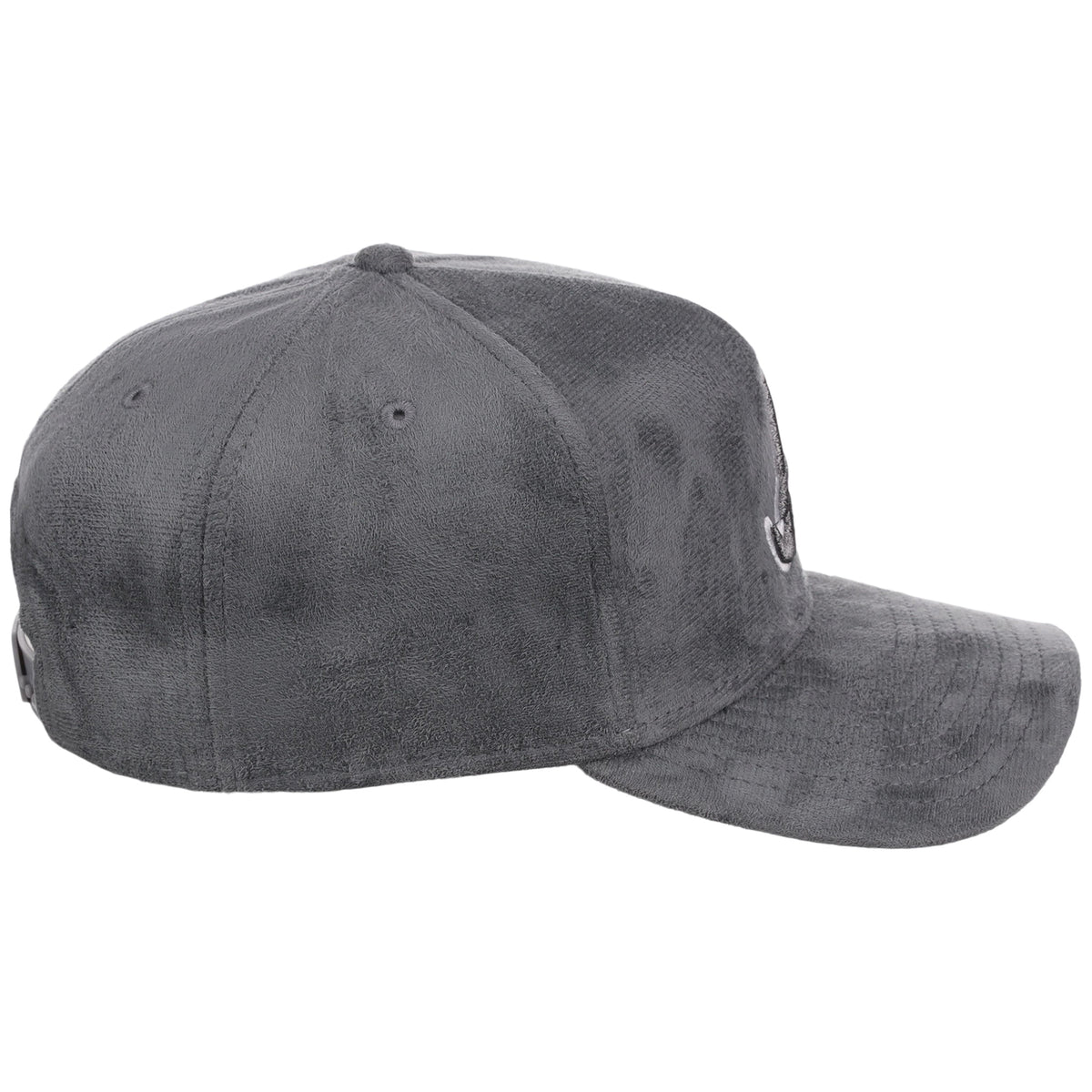 Atlanta Braves MLB Gray x Suede FASHION CORE New Era 9FORTY A-Frame