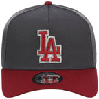 Los Angeles Dodgers MLB Graphite x Cardinal FASHION CORE New Era 9FORTY A-Frame
