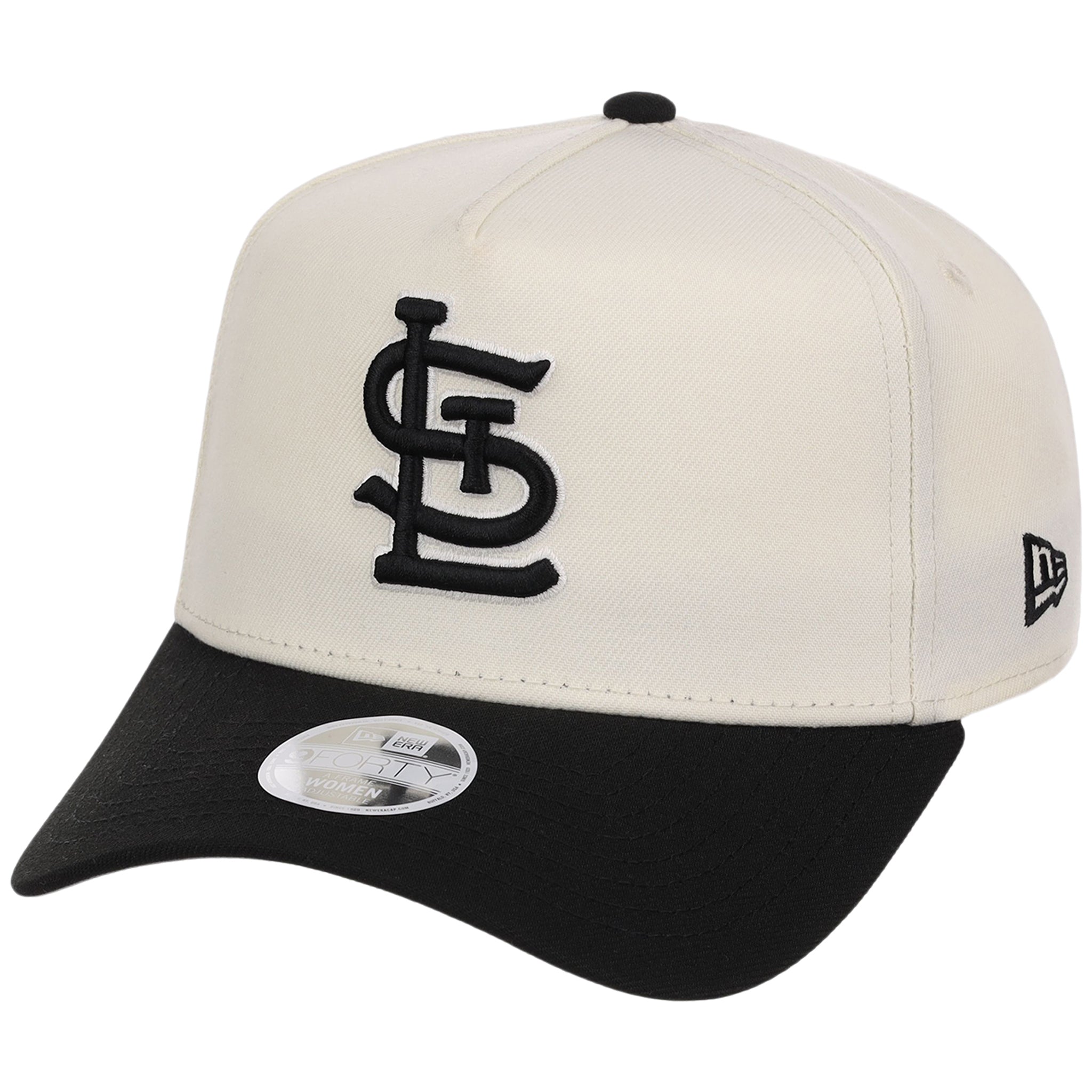 St. Louis Cardinals Women's New Era 9FORTY Chrome x Black A-Frame