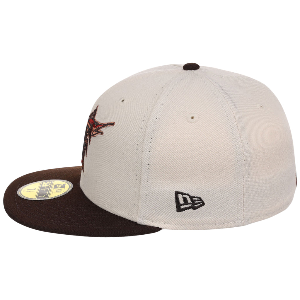 Florida Marlins MLB Burnished Clay New Era 59FIFTY
