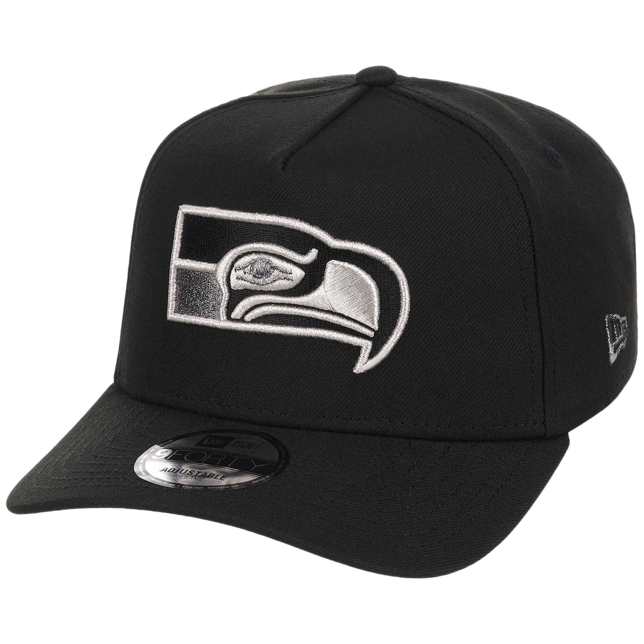 Seattle Seahawks NFL Liquid Titanium New Era 9FORTY